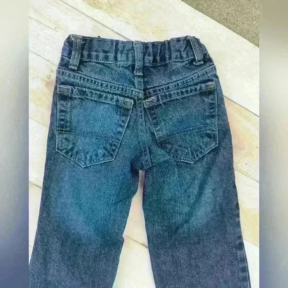 Old Navy Boys Denim Blue Jeans Regular Fit Size 5 Slim - Picture 5 of 5